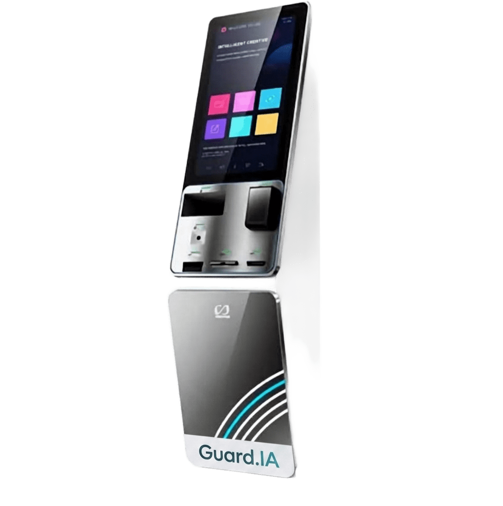 Sistema de control de acceso biométrico Guardian HI-PRO con pantalla TFT matricial